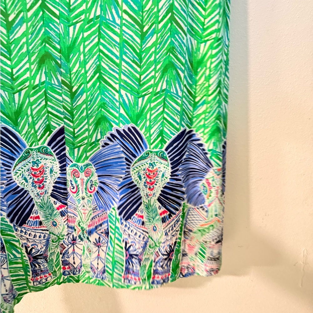 Lilly Pulitzer Ruari Skirt Green Costa Verde size L - Picture 11 of 12